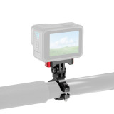 Camera Magnetic Base, 180° Adjustable Aluminum Quick Release Mount Adapter, Bike Handlebar Mount Compatible with  OSMO 360/Action 5pro/4/3/2 Most Bicycles Motorcycles