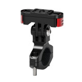 Camera Magnetic Base, 180° Adjustable Aluminum Quick Release Mount Adapter, Bike Handlebar Mount Compatible with  OSMO 360/Action 5pro/4/3/2 Most Bicycles Motorcycles