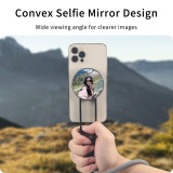 2 in 1 Double-sided Magnetic Phone Holder & Selfie Stick, Aluminum Foldable Cell Phone Stand Desktop Mount Bracket for Mate80/P90/Phone 17/16/15/14 Series
