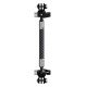 Selfie Stick Carbon Fiber Extension Pole 1/4  Screw Extended Rod for OS-MO 360/Gopro 13 12 Insta360 X4 Go 2 Action Camera FOV Mount