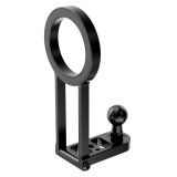 2 in 1 Double-sided Magnetic Phone Holder & Selfie Stick, Aluminum Foldable Cell Phone Stand Desktop Mount Bracket for Mate80/P90/Phone 17/16/15/14 Series