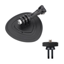 Helmet Adhesive Sticky Mounts, Flat + Curved Flexible Mount Base Fixed Seat for Hero & X4 Action Camera Motorcycle Vlogging Accessories