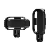 Magnetic Mount Compatible with GO 3S/GO 3, Vertical & Horizontal Action Camera Holder, Neck Hanging Mount Frame for Selfie Sticks Bicycle Helmet