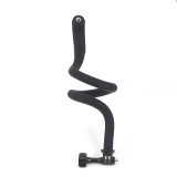 Flexible Camera Mount with 1/4 -20 Threaded, 360° Rotation Gooseneck Selfie Stick Bracket, Tube Arm Extension Holder for Hero13, InsX5, Tripod, Video Light