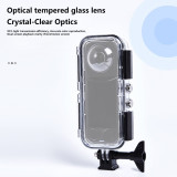 45M Underwater Camera Diving Case with Mount Adapter, X5 Fully Invisible Camera Diving Protective Housing Shell Waterproof Case