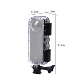 45M Underwater Camera Diving Case with Mount Adapter, X5 Fully Invisible Camera Diving Protective Housing Shell Waterproof Case