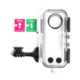 45M Underwater Camera Diving Case with Mount Adapter, X5 Fully Invisible Camera Diving Protective Housing Shell Waterproof Case