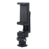 Hot Shoe Mount Adapter with Phone Holder, to 1/4  Screw Monitor Stand Fill Light Holder, Cold Shoe Base DSLR Cameras Accessories shoe mounts
