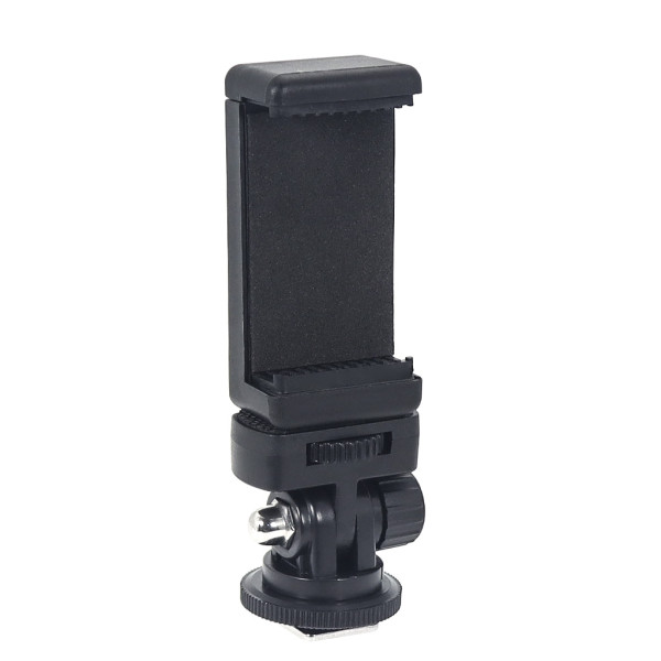Hot Shoe Mount Adapter with Phone Holder, to 1/4  Screw Monitor Stand Fill Light Holder, Cold Shoe Base DSLR Cameras Accessories shoe mounts