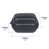 Portable Carrying Case for Go3/3S Camera with Double Zipper, Anti-shock Mini Storage Bag, Travel Hard Shell Protective Carry Case