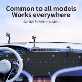 Car Magnetic Phone Holder, Adjustable Phone Mount Bracket, Foldable Stand for Dashboard/Hover Compatible with Phone 12/13/14/15/16