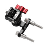 Bike Handlebar Stem Mount for Action Cameras, Bicycle Camera Mount Adapter, Bicycle Stem Front Camera Holder with Shoulder Bolts