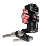 Bike Handlebar Stem Mount for Action Cameras, Bicycle Camera Mount Adapter, Bicycle Stem Front Camera Holder with Shoulder Bolts