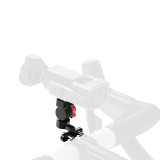 Bike Handlebar Stem Mount for Action Cameras, Bicycle Camera Mount Adapter, Bicycle Stem Front Camera Holder with Shoulder Bolts