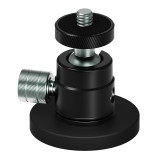 D66mm Magnetic Camera Mount with 360° Ball Head, Car Strong Magnet Mount Base Phone Holder - Built-in 6 Magnets, Compatible with Hero 13, Action 4, Ins X4/X5