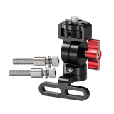 Bike Handlebar Stem Mount for Action Cameras, Bicycle Camera Mount Adapter, Bicycle Stem Front Camera Holder with Shoulder Bolts