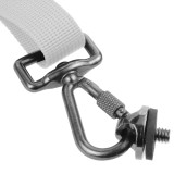 Zinc Alloy D Ring Screw with Rubber Padded, Camera Quick Release Screw, 1/4 -20 Thread for DSLR Shoulder Wrist Strap Sling
