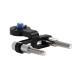 Bike Handlebar Stem Mount for Action Cameras, Bicycle Camera Mount Adapter, Bicycle Stem Front Camera Holder with Shoulder Bolts