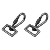 Zinc Alloy D Ring Screw with Rubber Padded, Camera Quick Release Screw, 1/4 -20 Thread for DSLR Shoulder Wrist Strap Sling