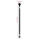 Selfie Stick Carbon Fiber Extension Pole 1/4  Screw Extended Rod for OS-MO 360/Gopro 13 12 Insta360 X4 Go 2 Action Camera FOV Mount