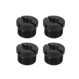 Universal Aluminum Conversion Screw 1/4  3/8  Female to 5/8  Male Thread 5/8-11 for DSLR Tripod 5/8-27 for Microphone Adapter Mic Stand