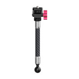 Selfie Stick Carbon Fiber Extension Pole 1/4  Screw Extended Rod for OS-MO 360/Gopro 13 12 Insta360 X4 Go 2 Action Camera FOV Mount