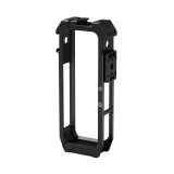 Camera Cage for Action 5 Pro/4/3 & X5, Aluminum Protective Case Frame with 1/4'' Screw Hole, Magnetic Quick Release Base & Cold Shoe Mount