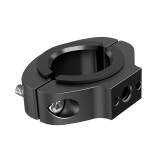 360 Degree Rotation Bike Bicycle Motorcycle Handlebar Handle Bar Mount Holder for OSMO 360/GoPro Hero 13 12 11 Rotatable Adapter Bracket