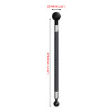 Selfie Stick Carbon Fiber Extension Pole 1/4  Screw Extended Rod for OS-MO 360/Gopro 13 12 Insta360 X4 Go 2 Action Camera FOV Mount