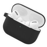 Silicone Case Cover Compatible with Air Pods Pro 2/4, Shock-Proof Headphone Protective Cover Silicone Skin with Front LED Light Visible, Carabiner/Lanyard