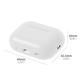 Silicone Case Cover Compatible with Air Pods Pro 2/4, Shock-Proof Headphone Protective Cover Silicone Skin with Front LED Light Visible, Carabiner/Lanyard