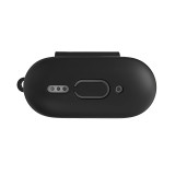 Silicone Case Cover Compatible with Air Pods Pro 2/4, Shock-Proof Headphone Protective Cover Silicone Skin with Front LED Light Visible, Carabiner/Lanyard