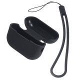 Silicone Case Cover Compatible with Air Pods Pro 2/4, Shock-Proof Headphone Protective Cover Silicone Skin with Front LED Light Visible, Carabiner/Lanyard