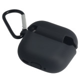 Silicone Case Cover Compatible with Air Pods Pro 2/4, Shock-Proof Headphone Protective Cover Silicone Skin with Front LED Light Visible, Carabiner/Lanyard
