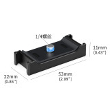 Magnetic Extension Mount Bracket, Magnet Holder Base Stand for InsX2/3/4/5 with 1/4″ Screw, Quick Release Tripod Adapter, Action Camera, Gimbal Accessory
