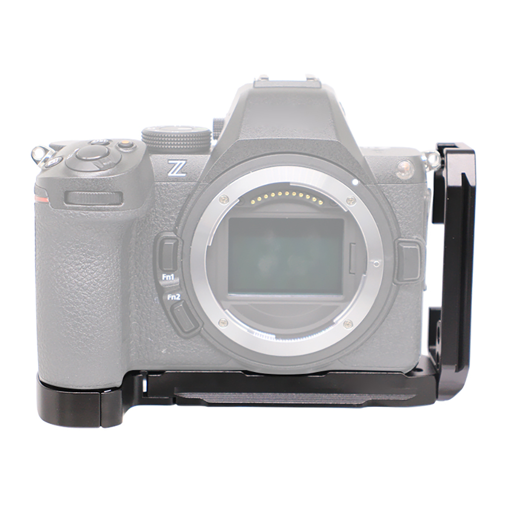 Universal L-Shaped Camera Quick Release Plate for Nikon Z5/Z5II/Z6/Z6II/Z6III/Z7/Z7II, Aluminum Alloy Expansion Board Support Horizontal and Vertical Photography