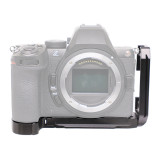 Universal L-Shaped Camera Quick Release Plate for Nikon Z5/Z5II/Z6/Z6II/Z6III/Z7/Z7II, Aluminum Alloy Expansion Board Support Horizontal and Vertical Photography
