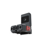 Magnetic Mount Stand Compatible with Osmo Pocket 3, Aluminum Expansion Camera Adapter Bracket with Cold Shoe, 180° Tilt Camera Holder Accessories 