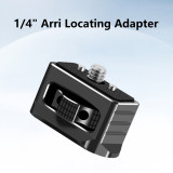 Camera Quick Release Plate Rapid Connect Adapter w 1/4  Screw & Locating Pin, Tripod Mount Adapter for DSLR, Magic Arm, Handheld Gimbal, Stabilizer, Ball Head
