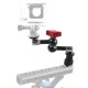 7  Articulating Magic Arm, Adjustable Camera Monitor Mount with 1/4  Screw for DSLR Action Camera LCD Monitor/LED Lights