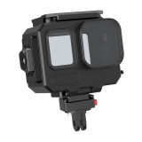 80M Aluminum Waterproof Case for Ace Pro/Ace Pro 2, Underwater Camera Diving Case with Magnetic Mount Adapter, Camera Diving Protective Housing Shell 