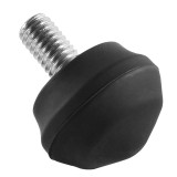 3 Pcs Universal Rubber Tripod Feet, Anti-Slip Tripod Foot Spike with 3/8  Screw Detachable Support Pad for Camera Tripods Replacement Parts