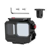 80M Aluminum Waterproof Case for Ace Pro/Ace Pro 2, Underwater Camera Diving Case with Magnetic Mount Adapter, Camera Diving Protective Housing Shell 