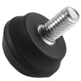 3 Pcs Universal Rubber Tripod Feet, Anti-Slip Tripod Foot Spike with 3/8  Screw Detachable Support Pad for Camera Tripods Replacement Parts