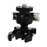 Helmet Camera Mount, Quick Release Adapter Mount Base Compatible with Gopro 13-8, Ins ACE Pro2/1, GO 3S/3, Pocket 3/ Pocket 4, Camera Backpack Holder