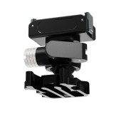 Helmet Camera Mount, Quick Release Adapter Mount Base Compatible with Gopro 13-8, Ins ACE Pro2/1, GO 3S/3, Pocket 3/ Pocket 4, Camera Backpack Holder