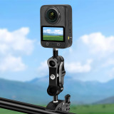 1  Ball Head Tripod Mount with Magnetic Base for OSMO 360/Gopro Hero 13 12 for DJI Action 5pro for Insta360 GO3/GO3S Camera Phone Bracket