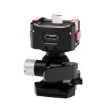 Helmet Camera Mount, Quick Release Adapter Mount Base Compatible with Gopro 13-8, Ins ACE Pro2/1, GO 3S/3, Pocket 3/ Pocket 4, Camera Backpack Holder