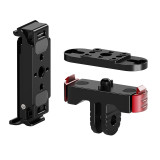 Waterproof Battery Door Cover, Magnetic Quick Release Replacement Side Door Battery Cover Compatible with Go-Pro 13/12/11/10/9 Action Camera 