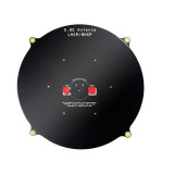 5.8GHz FPV Model Aircraft Antenna, High-Gain 8dB Flat-Panel Directional Antenna (Black, 8dB SMA Female Pin/Female Hole Dual Connector)